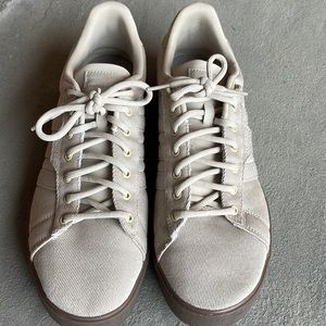 ADIDAS TAN SEELY HEMP CANVAS SUMMER READY SNEAKERS